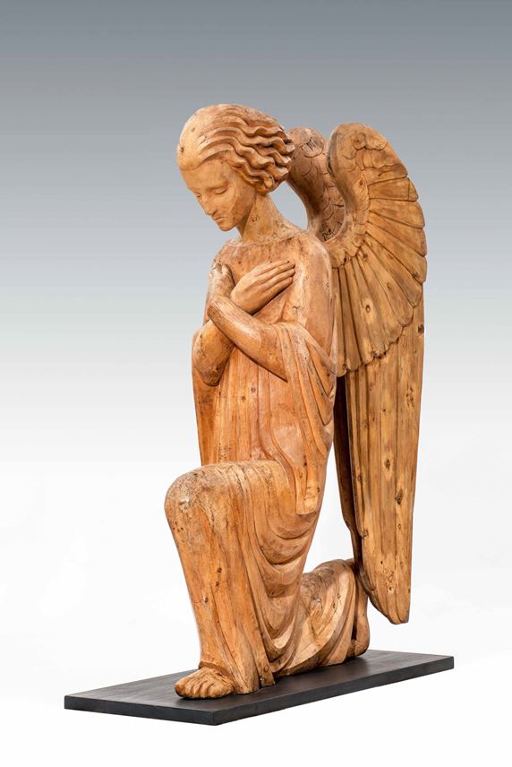 A Pair of Extraordinary Angels from Neulerchenfeld Parish, Vienna | MasterArt